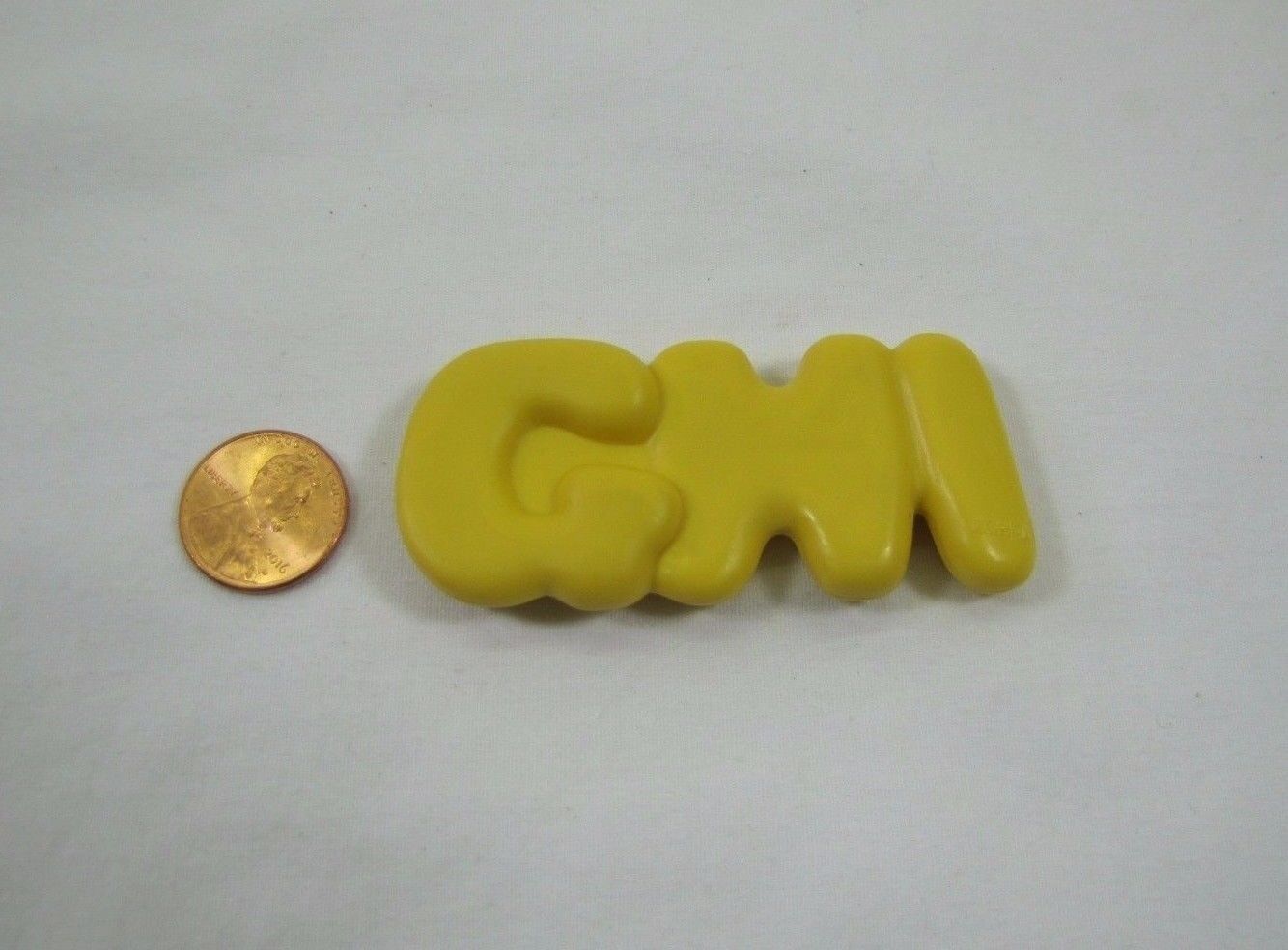 Vintage Fisher Price Fun With Food Simmerin' Soup Yellow Ghi Alphabet Piece Part