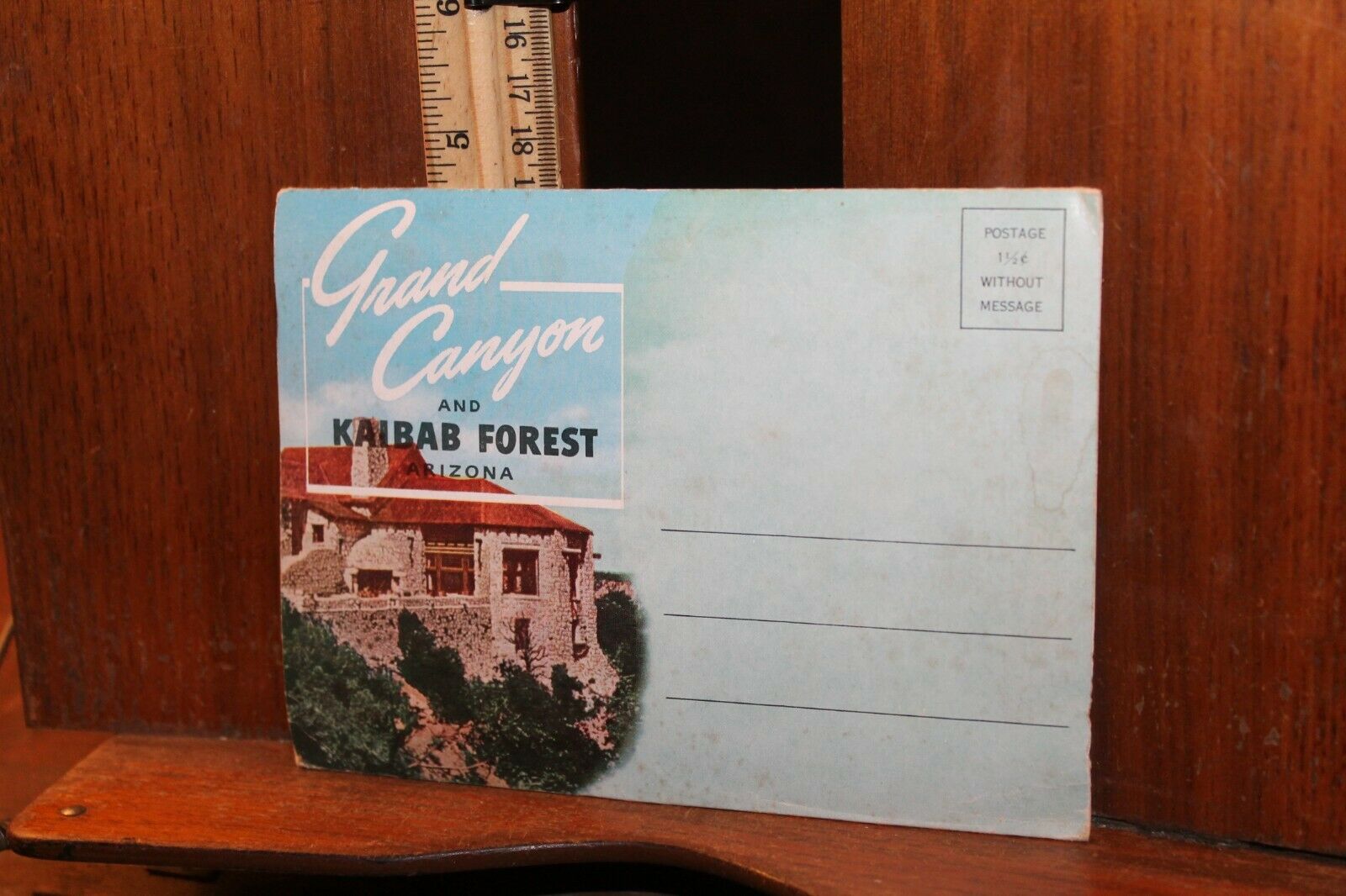Vintage Grand Canyon and Kaibab Forest Arizona Postcard Folder