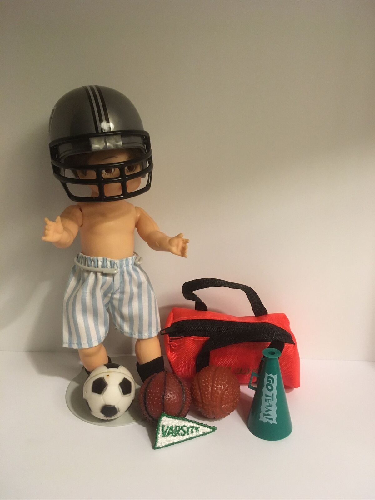 Great for Madame Alexander 8” dolls sports equipment