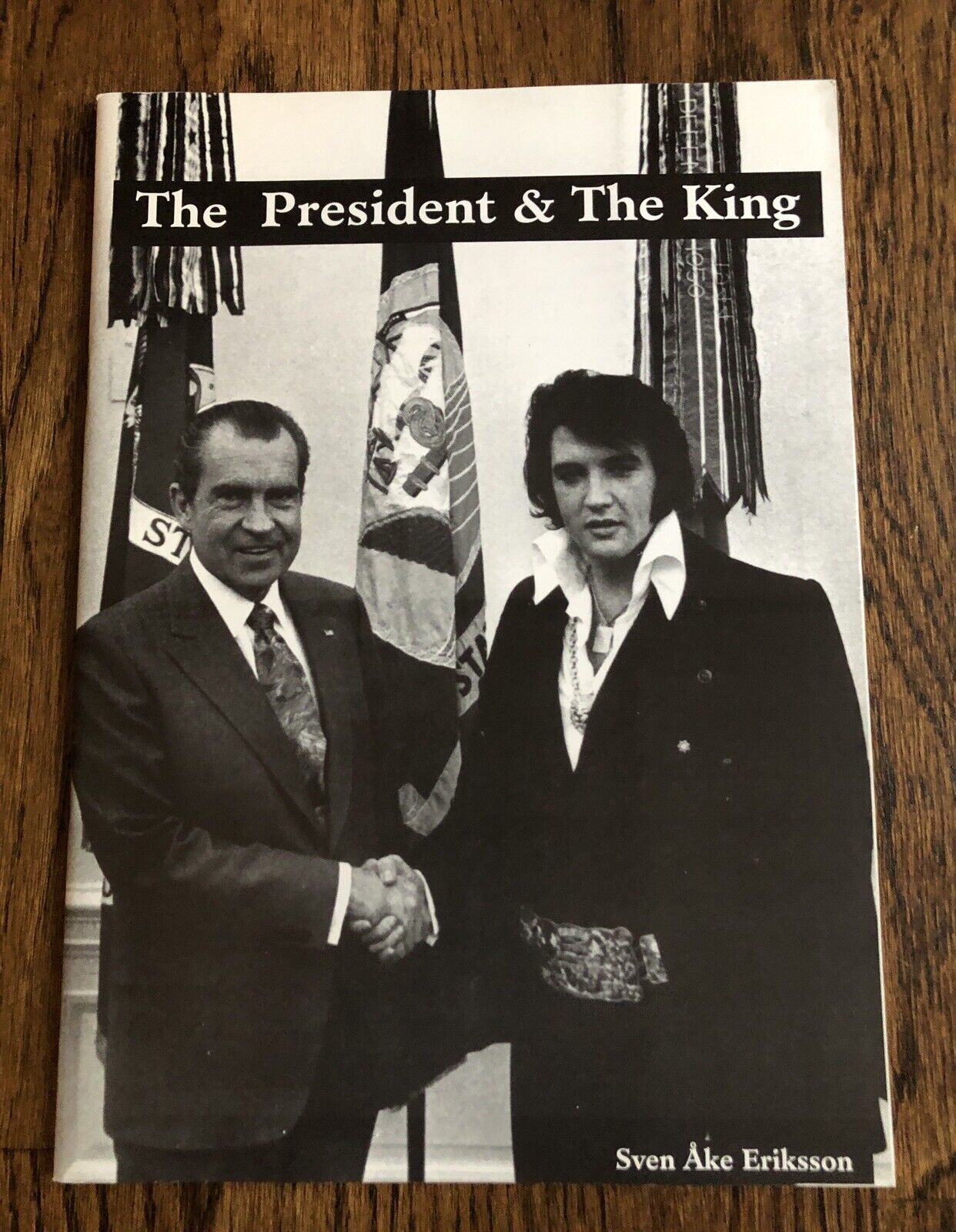 Elvis The President & The King Book & Calendar By Sven Ake Erikkson, Mint-