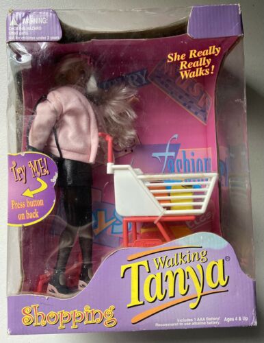 Walking Tanya Shopping Doll 1999 Vintage Gptoys 18668