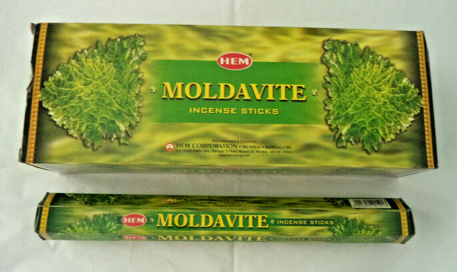 Hem Incense: MOLDAVITE - You Pick Amount: 20, 60, 100 or 120 Sticks