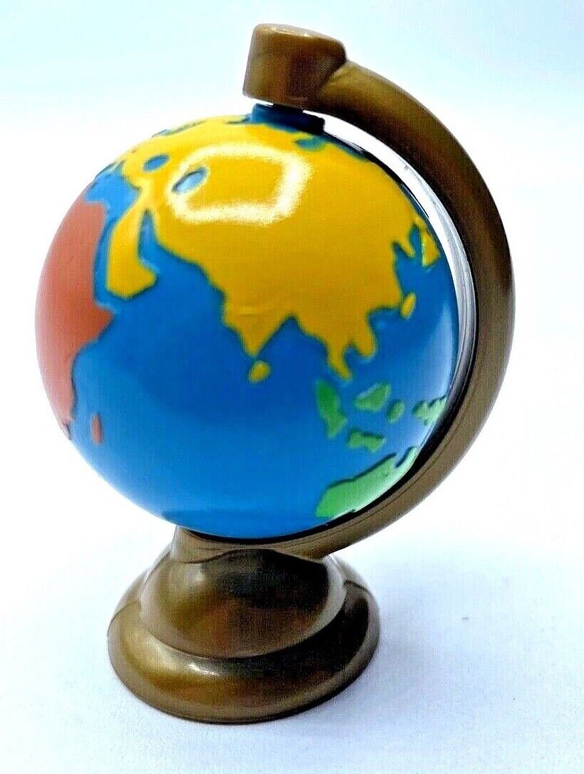 Fisher-Price Loving Family Dollhouse Spinning World Globe Map Toy