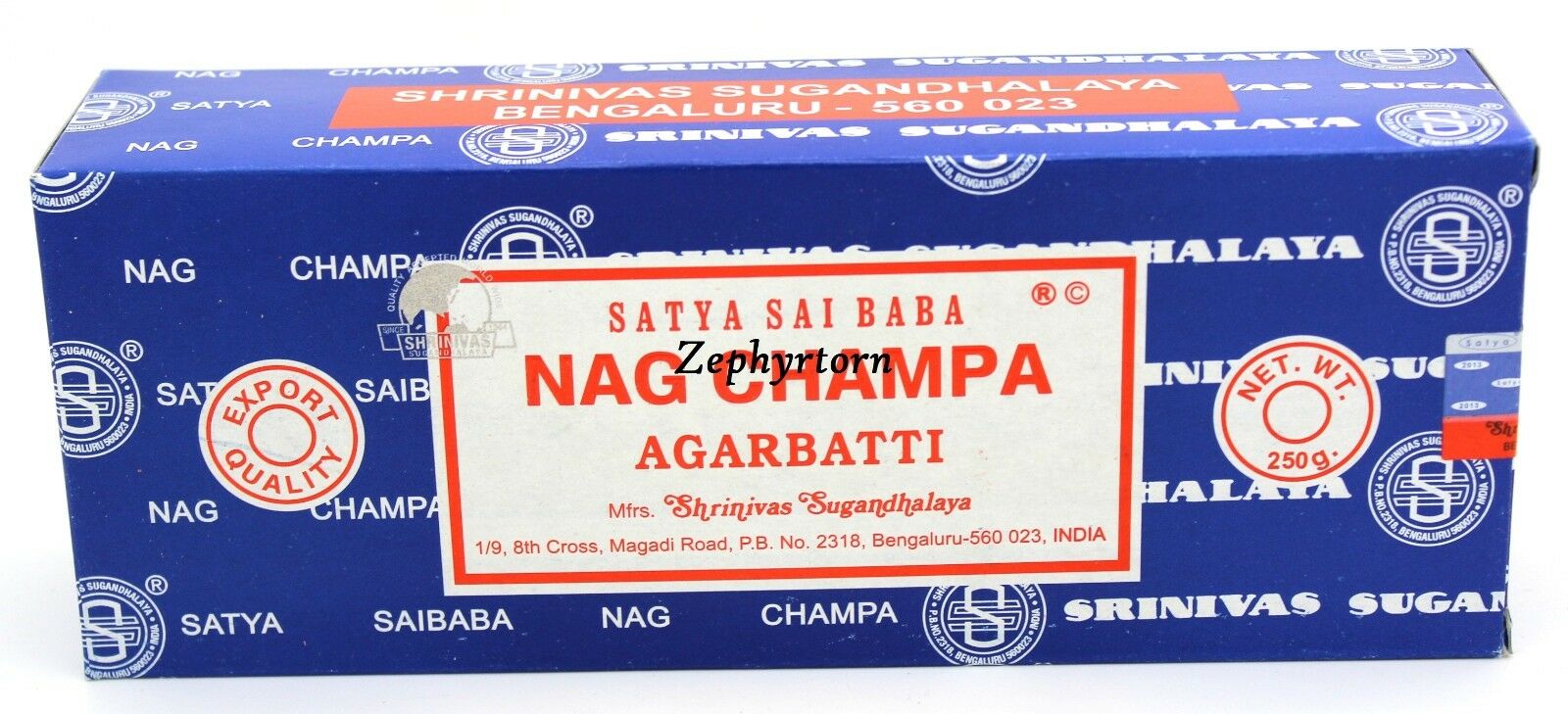 Nag Champa 250 Grams Box - New Original 2020 - Free Shipping