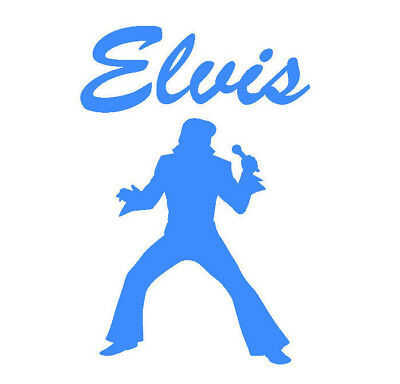 Elvis Presley Vinyl Sticker Decal + FREE Buy 1 Get 1