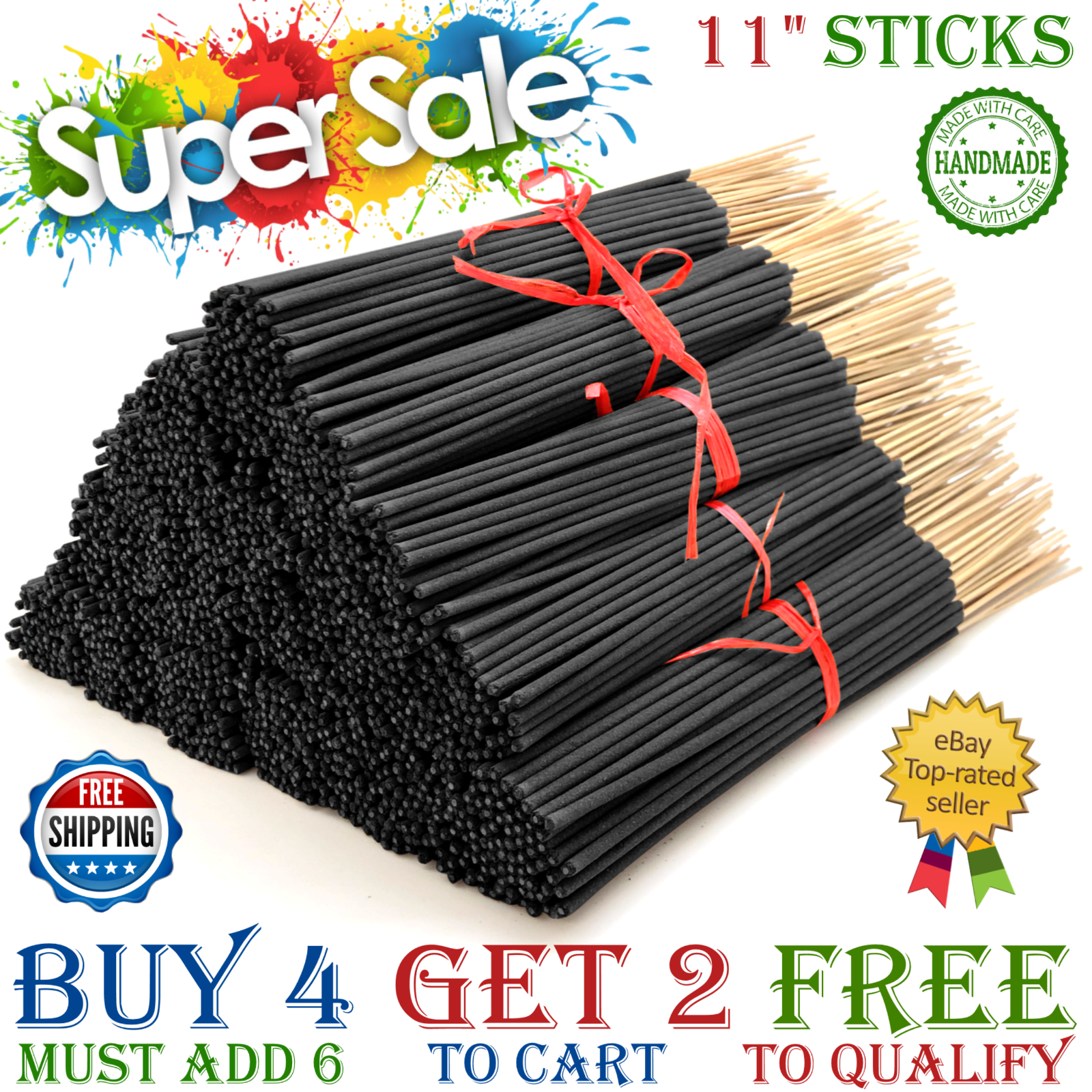 Incense Sticks 100 Bulk Pack Hand Dipped Mix Match Wholesale CREATE LOT VARIETY