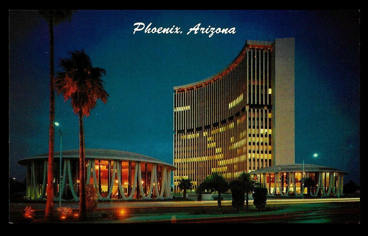 Western Financial Center Postcard Arizona Phoenix Midtown Office Tower  AZ PC