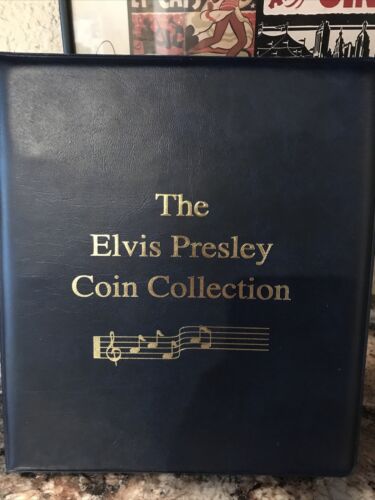 The Elvis Presley Coin Collection - 29 Colorized JFK Half Dollar Set MAKE OFFER!