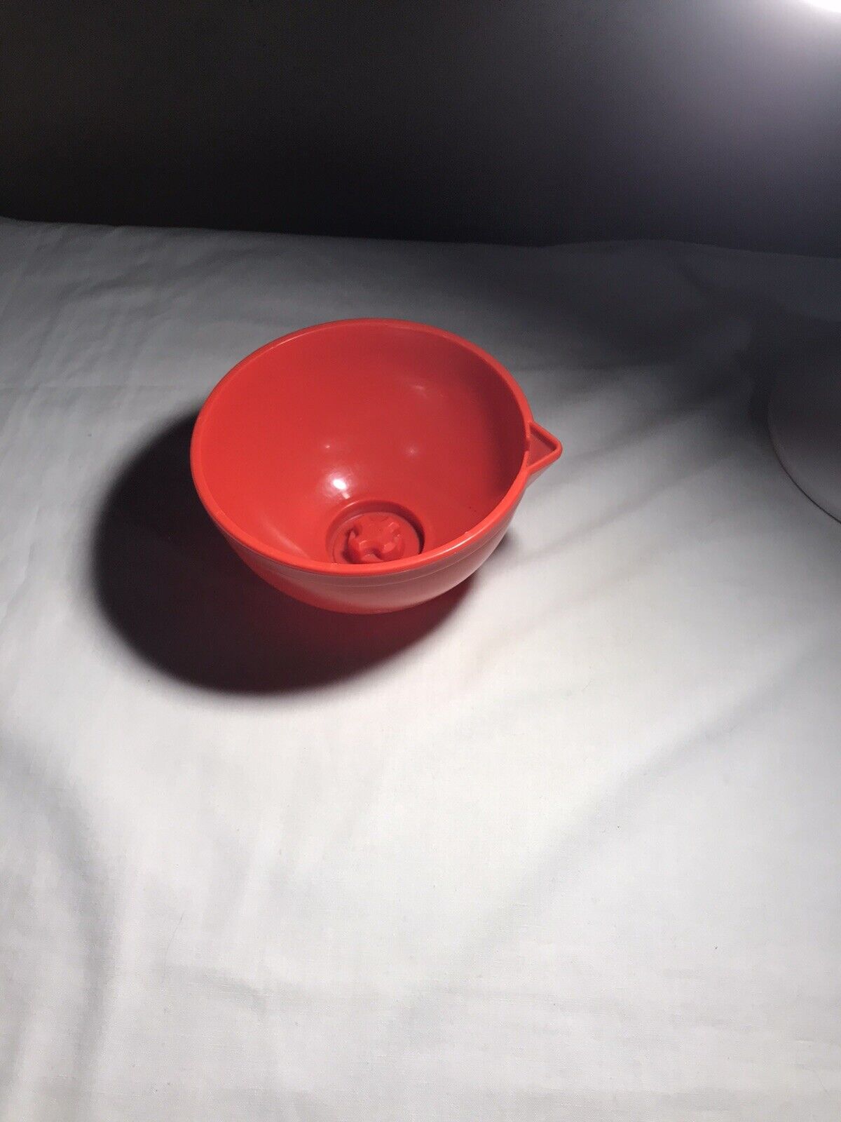 Vintage Fisher Price Fun with Food Replacement Red Mixing Bowl
